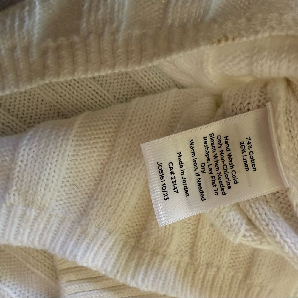 Talbots V-Neck Ribbed Sweater - Picture 4 of 6